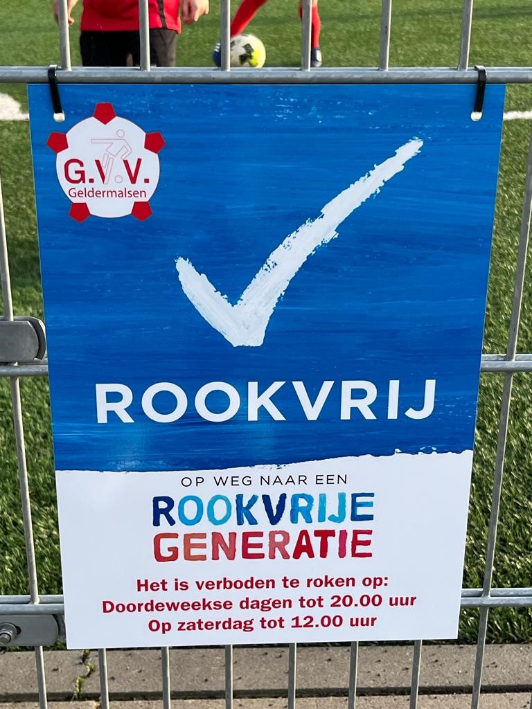 Rookverbod bij GVV