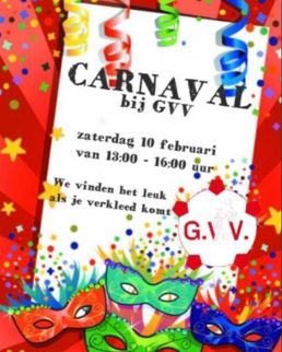 Kindercarnaval bij GVV!